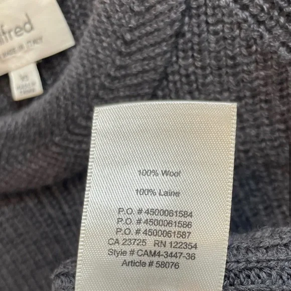 Aritzia Wilfred Palmier Sweater Tunic | 100% Wool - Picture 8 of 8